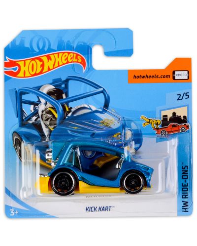 Количка Hot Wheels - Kick Kart - 1
