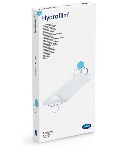 Hydrofilm Прозрачна превръзка, 10 x 25 cm, 1 брой, Hartmann - 2
