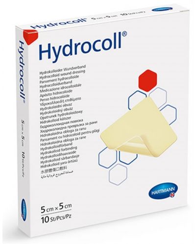 Hydrocoll Хидроколоидна превръзка, 5 x 5 cm, 1 брой, Hartmann - 2