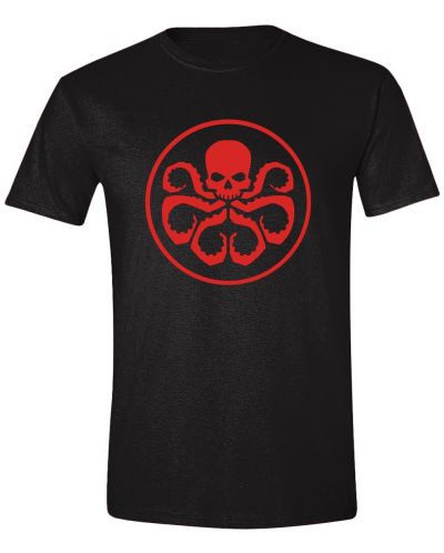 Тениска Hydra - Logo, черна, размер S
