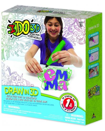 I DO 3D Стартов комплект за моделиране с една 3D химикалка