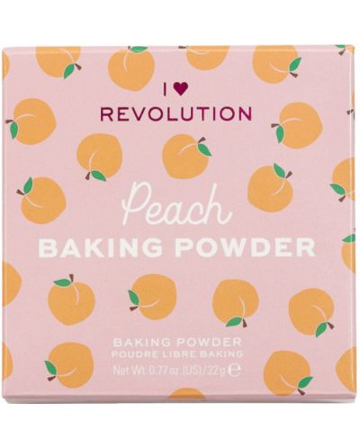 I Heart Revolution Прахообразна пудра Loose Baking, Peach, 22 g - 5