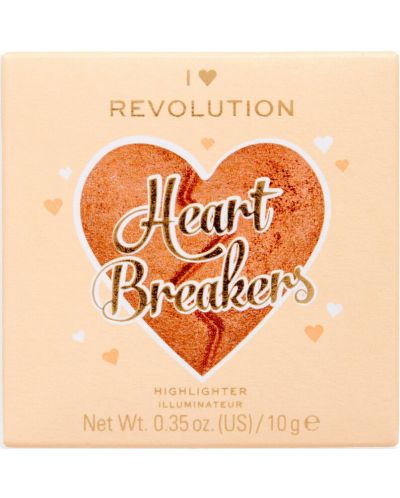 I Heart Revolution Heartbreakers Двоен хайлайтър Graceful, 10 g - 3