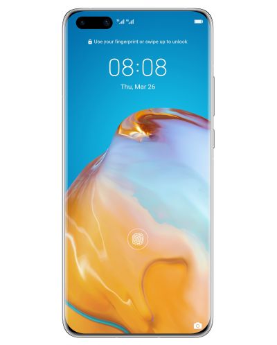 Смартфон Huawei P40 Pro, 6.58", 256GB, бял - 2
