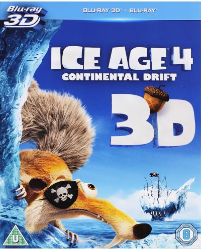 Ice Age 4: Continental Drift 3D (Blu-Ray)