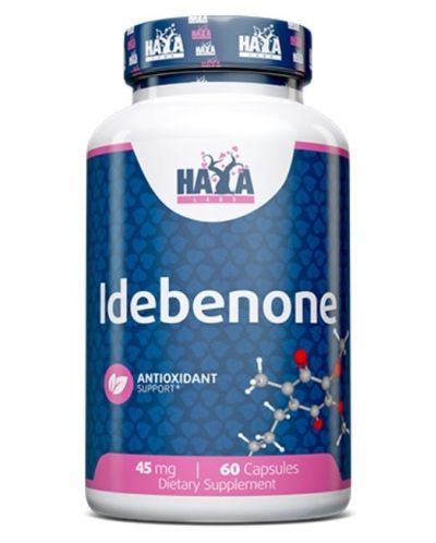 Idebenone, 45 mg, 60 капсули, Haya Labs - 1