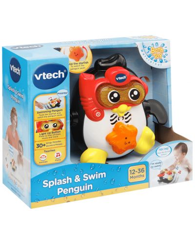 Детска играчка за баня Vtech - Пингвин - 3