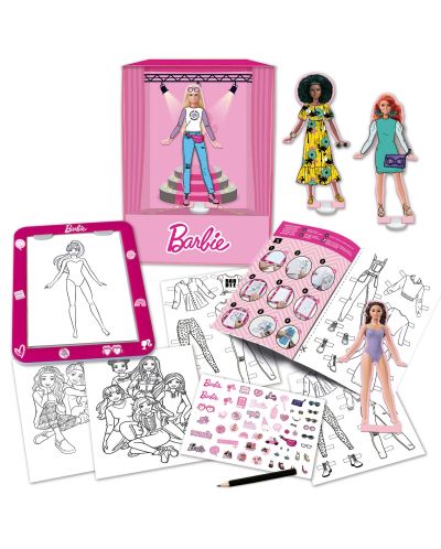 Игрален комплект Educa - Барби моден дизайнер - 4
