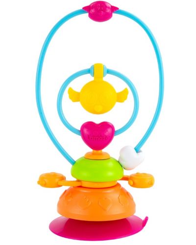 Играчка за стол за хранене Lamaze - Забавните балончета - 1