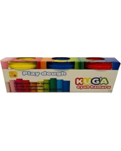 Игрален комплект Kuga - Моделин, 3 цвята - 1