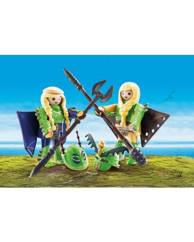 Игрален комплект Playmobil - Raffnut and Taffnut - 4