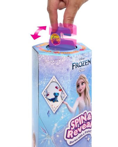 Игрален комплект Disney Frozen - Завърти и освободи Елза - 3