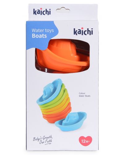 Играчки за баня Kaichi - Stacking Boat - 2