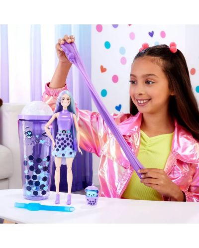 Игрален комплект Barbie Pop Reveal - Taro milk, с 8 изненади - 4