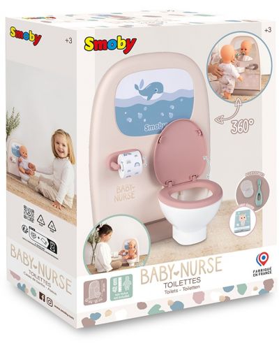 Игрален комплект Smoby Baby Nurse - Баня за кукли - 1
