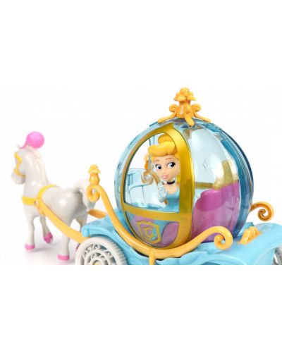 Играчка с дистанционно управление Jada Toys Disney Princess - Каляската ...