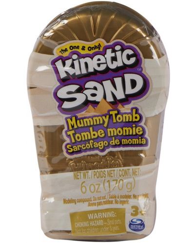 Игрален комплект с кинетичен пясък Kinetic Sand - Мумия, асортимент - 1