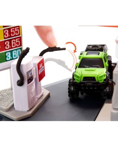 Игрален комплект Matchbox Action Drivers - Бензиностанция