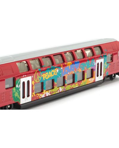Метална играчка Siku Super - Двоен влак MAN - 3