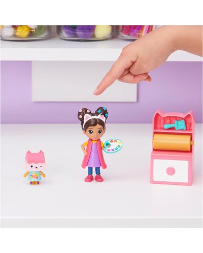 Игрален комплект Gabby's Dollhouse - Арт студиото на Габи - 5