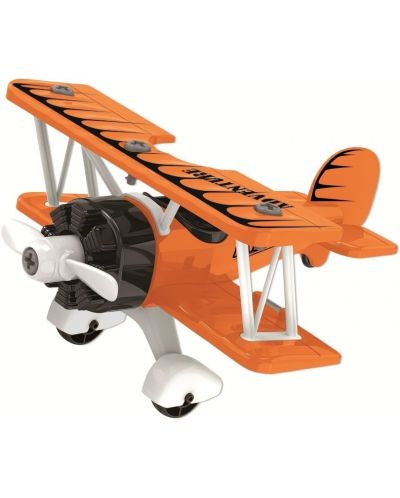 Играчка за сглобяване RS Toys - Самолет биплан - 1