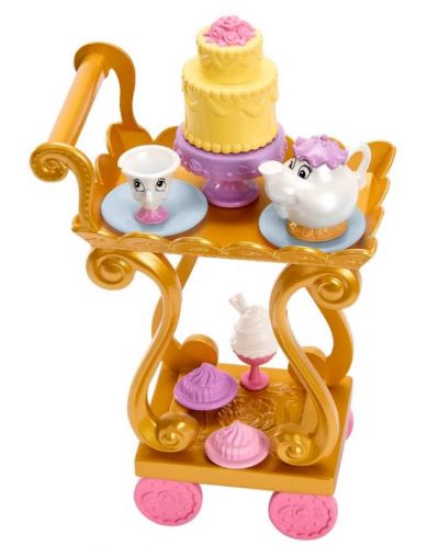 Игрален комплект Disney Princess - Кукла Белл, Време за чай - 3