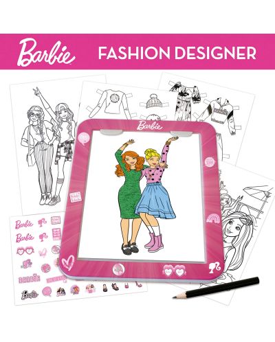 Игрален комплект Educa - Барби моден дизайнер - 2