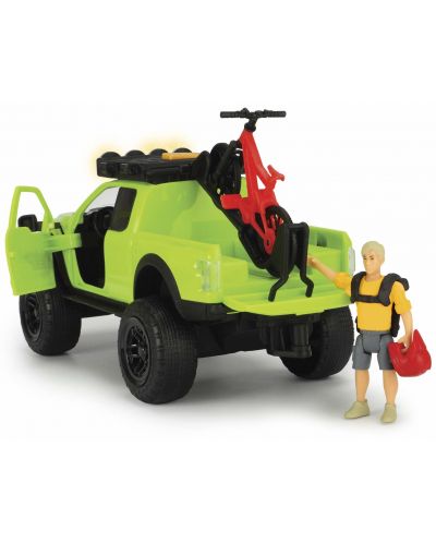 Игрален комплект Dickie Toys Playlife - Сет с джип, велосипед и барбекю, 25 cm - 5
