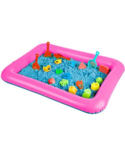 Игрален комплект Kruzzel - Пясъчник с аксесоари и пясък за игра