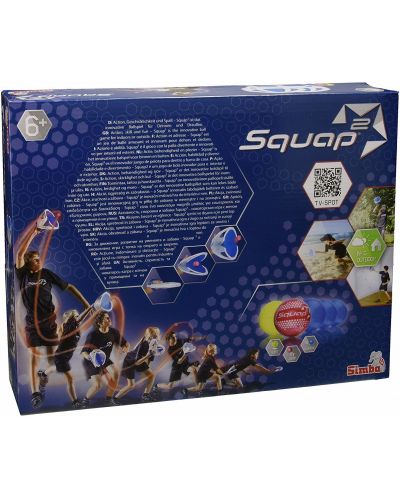 Забавна игра с топчета Simba Toys - Squap 2 - 5