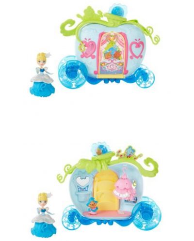 Игрален комплект Hasbro Disney Princess - Малки кукли с аксесоари, асортимент - 3