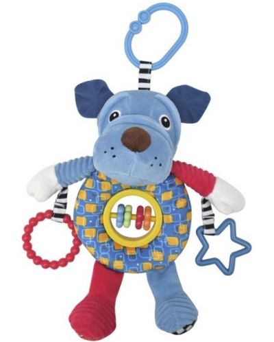 Играчка с активности Lorelli Toys - Куче, синьо - 1