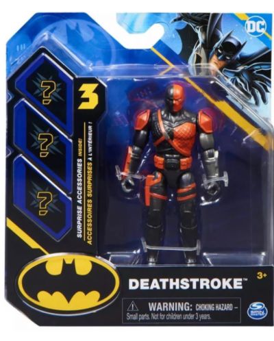 Игрален комплект Spin Master Batman - Базова фигурка с изненади, Deathstroke - 1