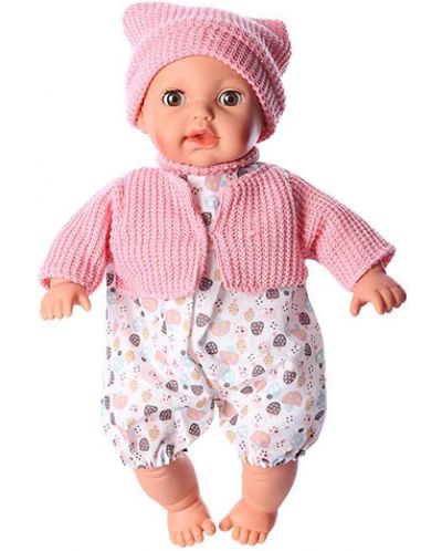 Кукла-бебе Raya Toys - с 12 звука, 30 cm - 1