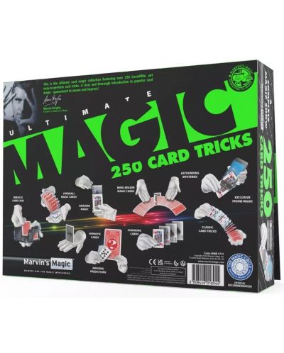 Игрален комплект Marvin's Magic - Невероятни 250 фокуса с карти - 1