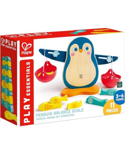 Игрален комплект Hape International - Везна пингвин - 1