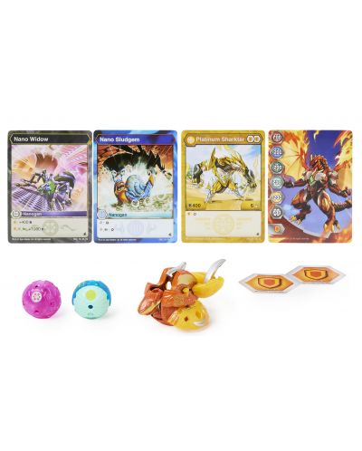 Игрален комплект Bakugan Evolutions - Sludgem and Nano Widow - 2