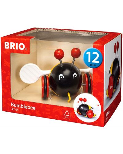 Играчка за дърпане Brio - Пчела - 1