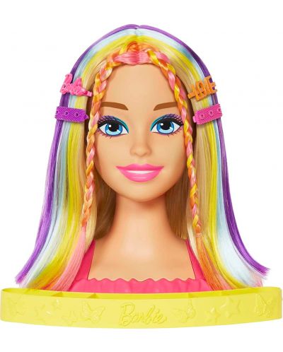 Игрален комплект Barbie Color Reveal - Манекен за прически, с аксесоари - 2