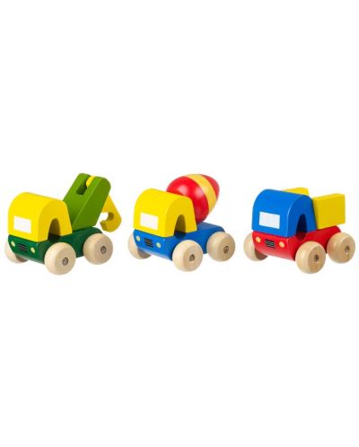 Игрален комплект Orange Tree Toys - Строителни машини, 3 части - 2