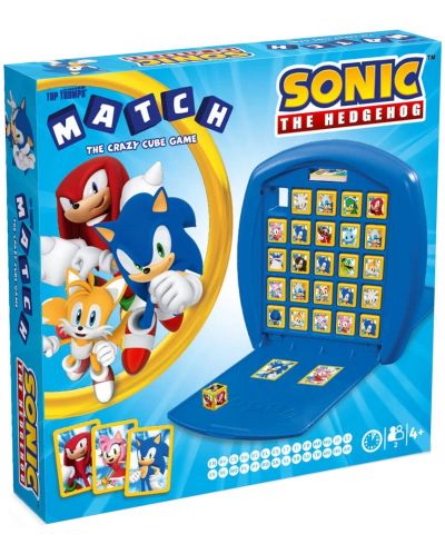 Игра с карти и кубчета Top Trumps Match - Sonic - 1