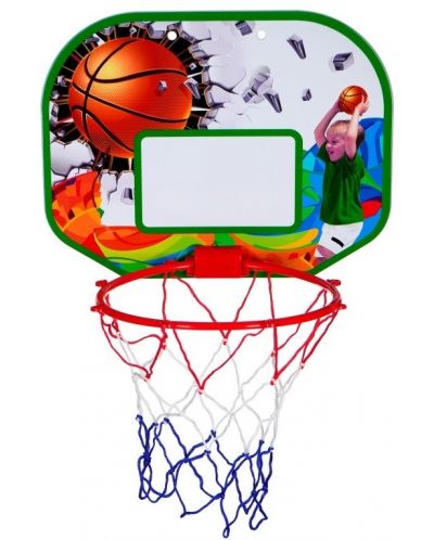 Игрален комплект GT - Баскетболно табло с топка и помпа - 1