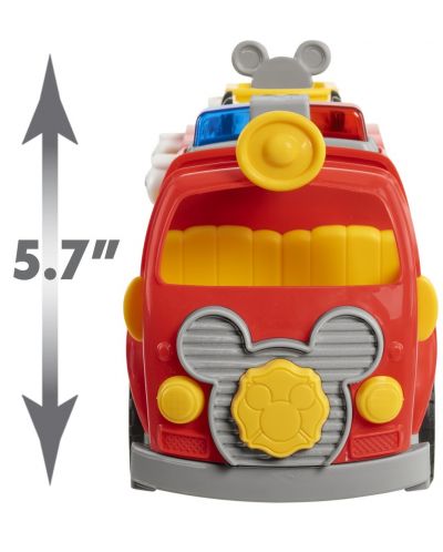 Игрален комплект Just Play Disney Junior - Пожарната кола на Мики Маус, с фигури - 5