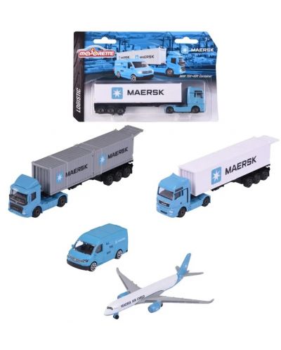 Игрален комплект Majorette - Maersk, асортимент - 2