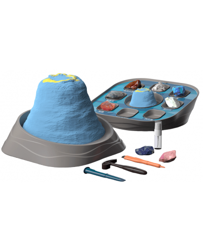 Игрален комплект Science Can - Великата синя дупка, изкопаване на камъни - 1