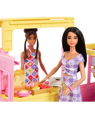 Игрален комплект Barbie - Камион за лимонада - 5