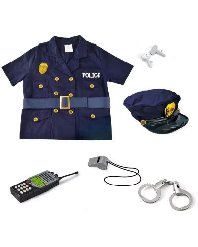 Игрален комплект Raya Toys - Полицейски комплект - 1