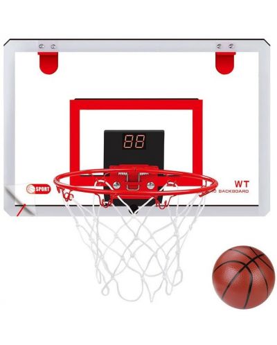 Игрален комплект Raya Toys - Баскетболно табло с кош - 1