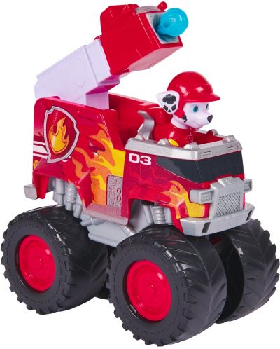 Игрален комплект Spin Master Paw Patrol Rescue Wheels - Пожарната кола на Маршал - 3