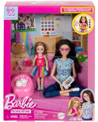 Игрален комплект Barbie You can be anything - Арт терапевт - 6